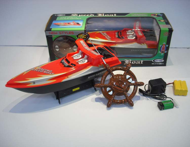 四通遥控赛艇包电 518A